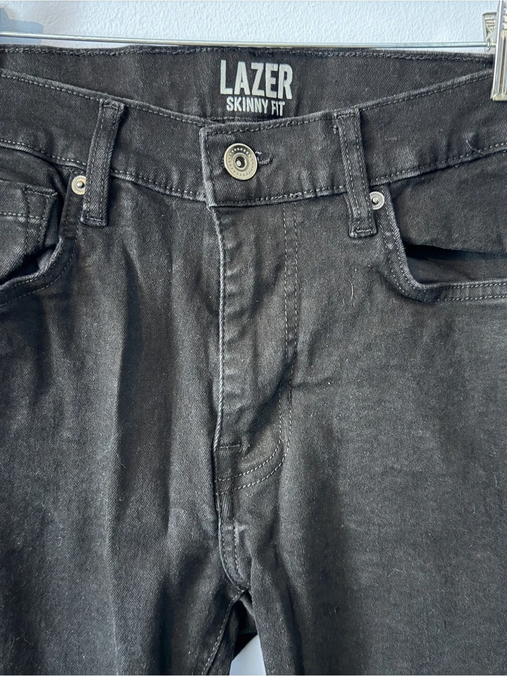 LAZER Skinny Fit Men’s Jeans - Black
